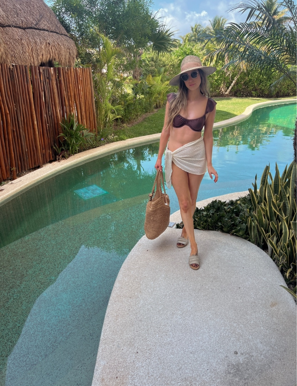 Obsessed with this bathing suit top from Abercrombie! Beach outfit, cover up, Mexico vacation outfit

#LTKFind #LTKswim #LTKstyletip