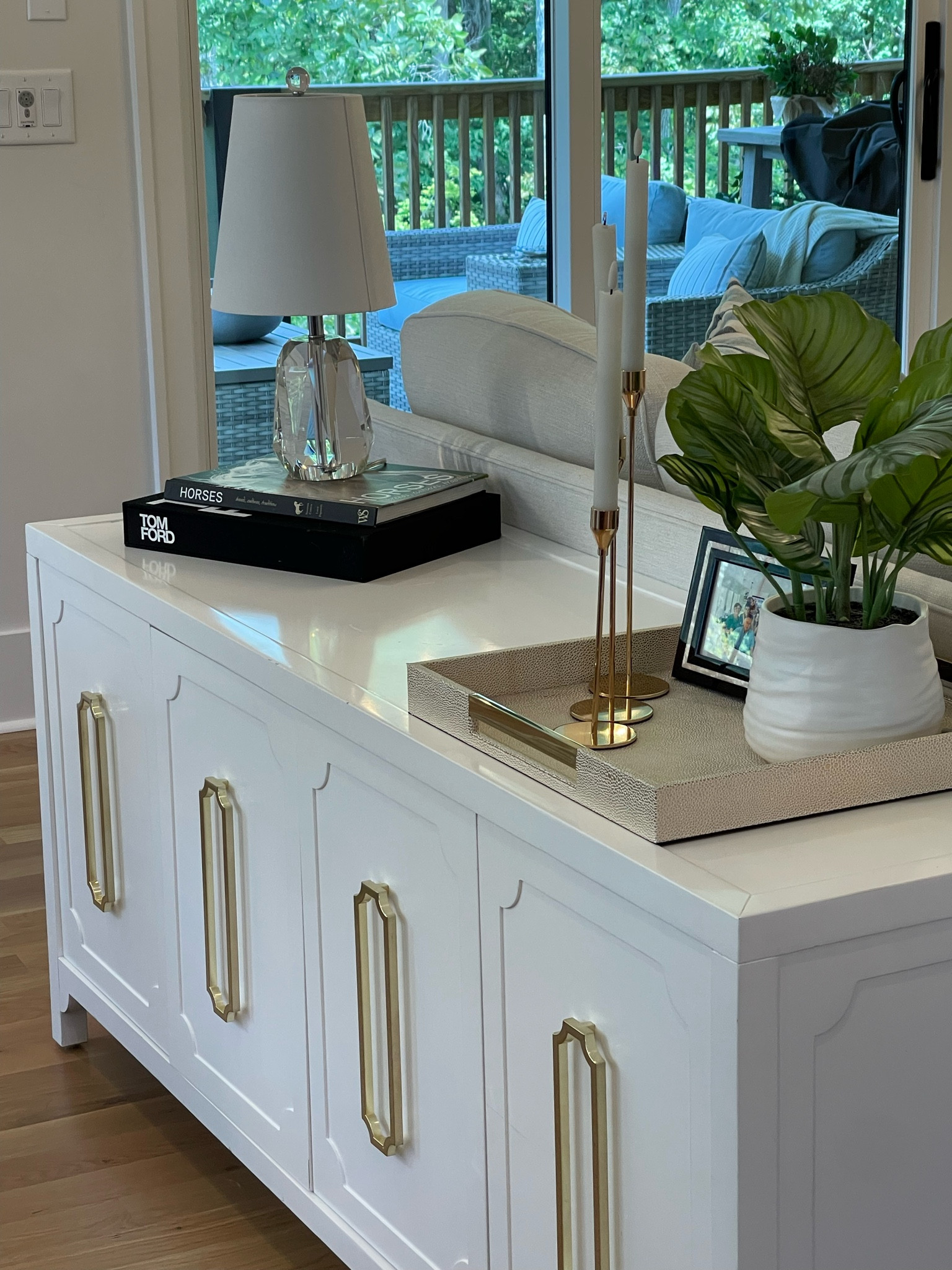The perfect sideboard table to hide all the toys & clutter in the living room. Perfectly styled 

#LTKhome #LTKFind
