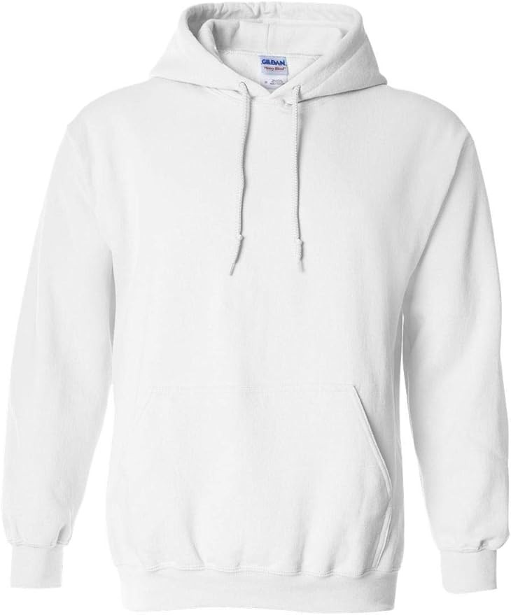 Gildan Adult Fleece Hooded Sweatshirt, Style G18500 | Amazon (US)