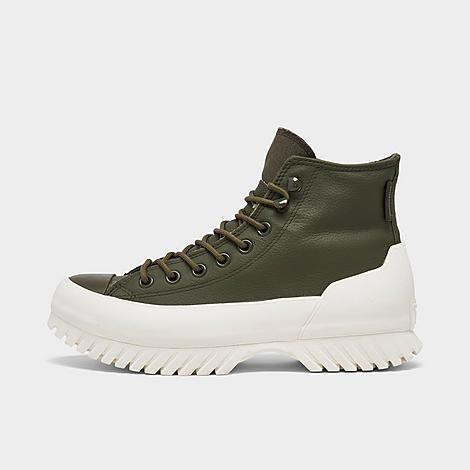 Converse Women's Chuck Taylor All Star Lugged Winter 2.0 Casual Shoes in Green/Cargo Khaki Size 6.5  | Finish Line (US)