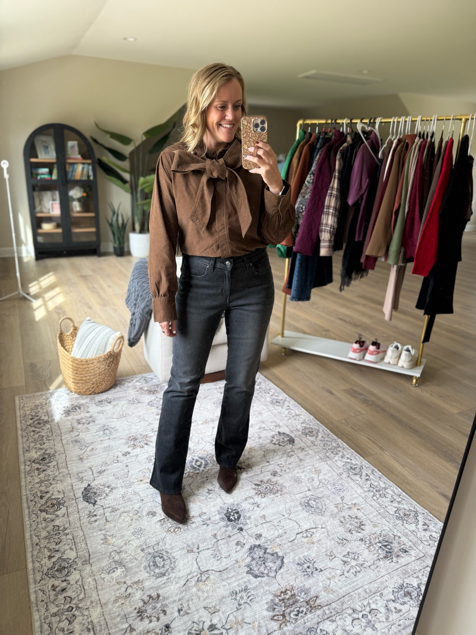 Walmart 
Walmart new arrivals
Walmart fall outfits 
Fall outfits 
Sweater 
Denim 

Everything fits TTS