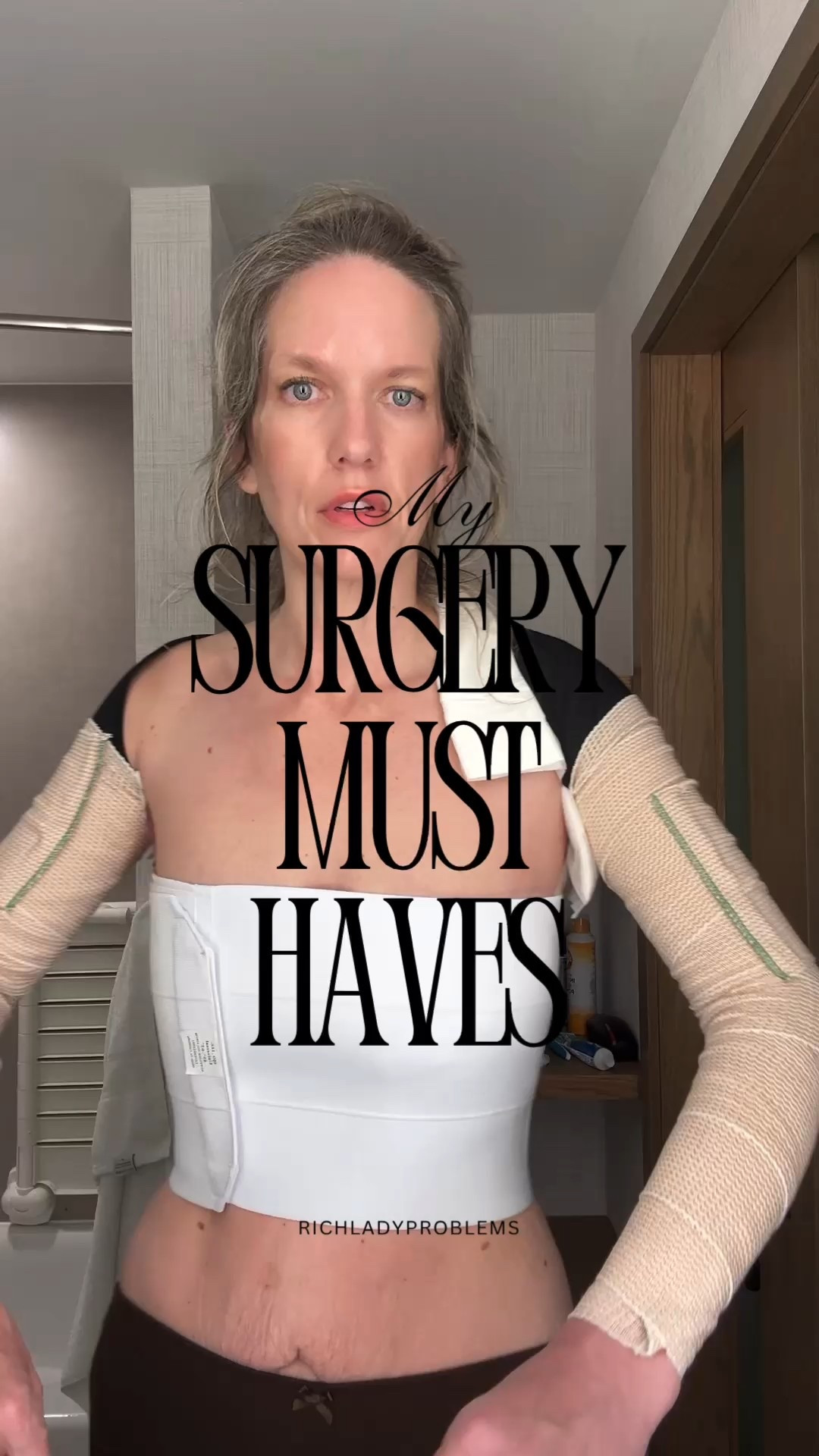 Extended Brachioplasty Surgery Must Haves 

#surgery #aftercare #postopessentials #healing

#LTKselfcare #LTKActive #LTKfitnessgoals