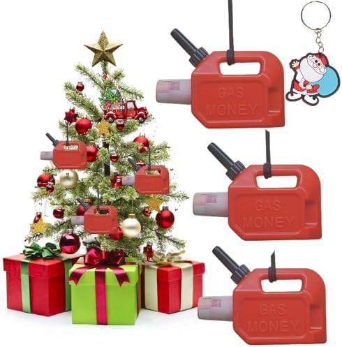 2025 Gas Can Ornament - A Fun and Festive Christmas Money Holder to Enhance Your Tree Ornaments... | Amazon (US)