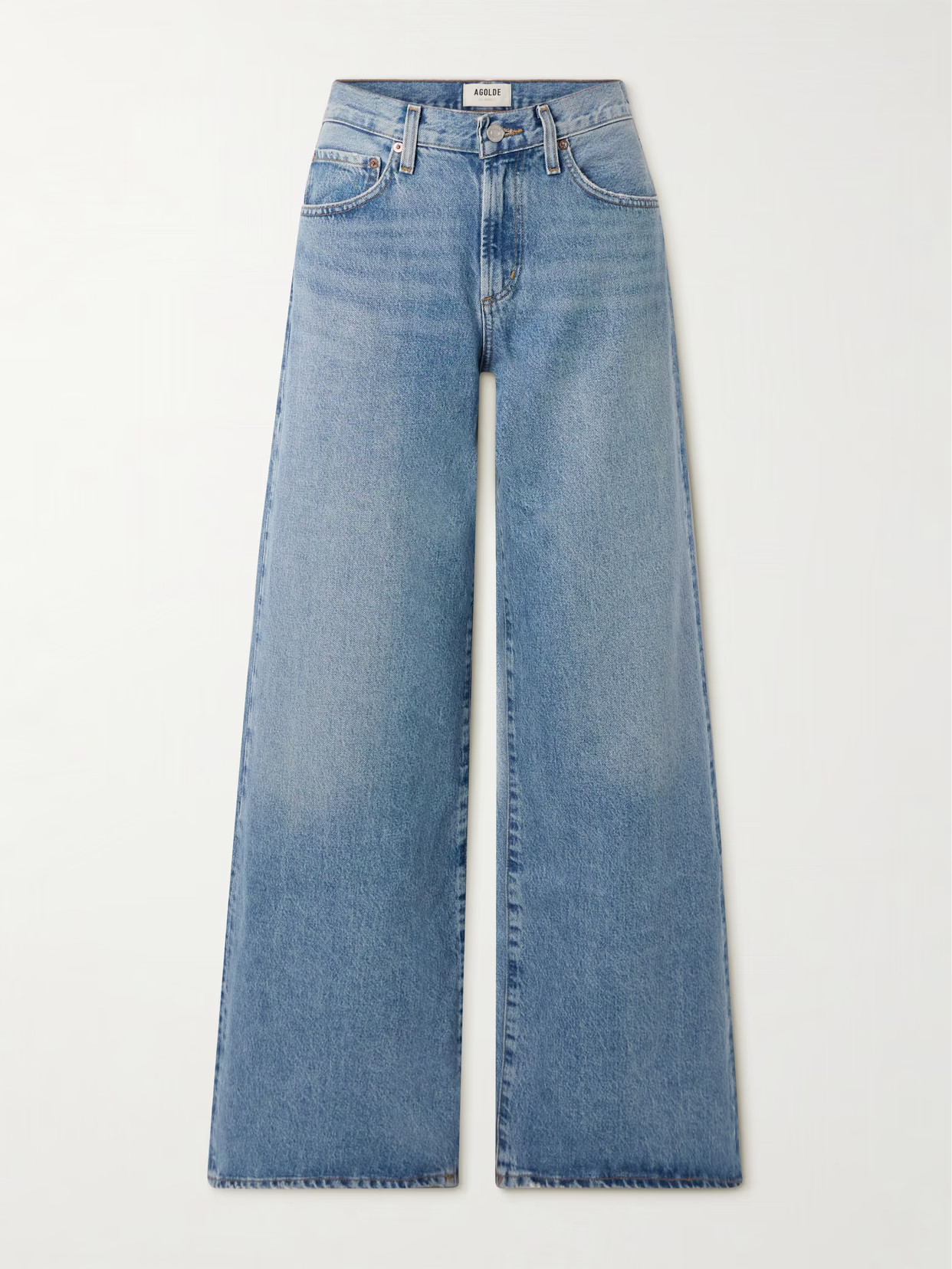 Clara Baggy wide-leg organic jeans | NET-A-PORTER (UK & EU)