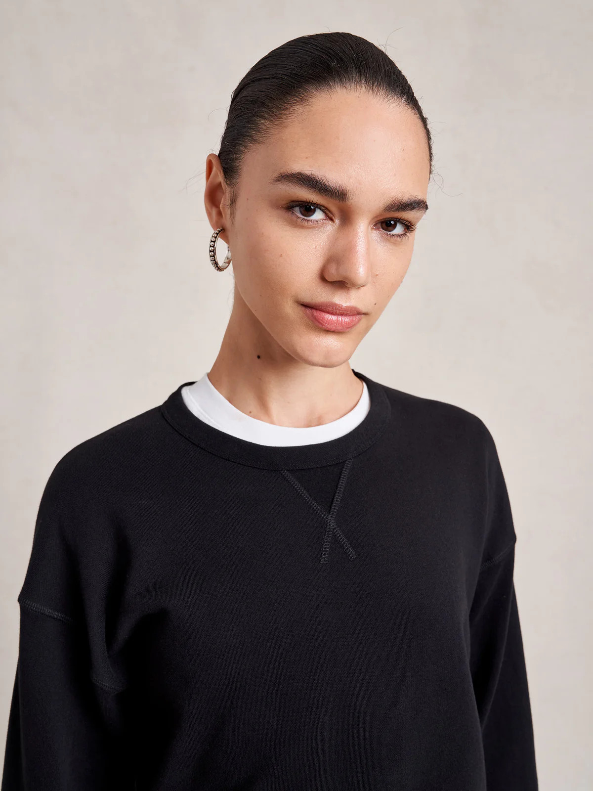 Cropped James Sweatshirt | La Ligne