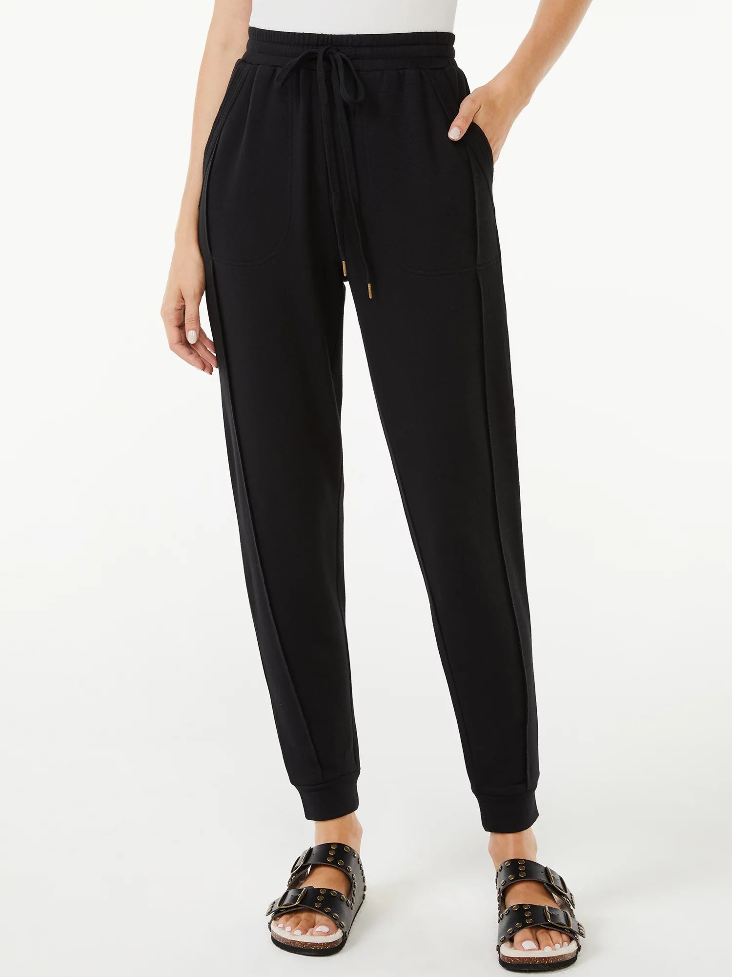 Scoop Women's Fleece Sweatpants - Walmart.com | Walmart (US)