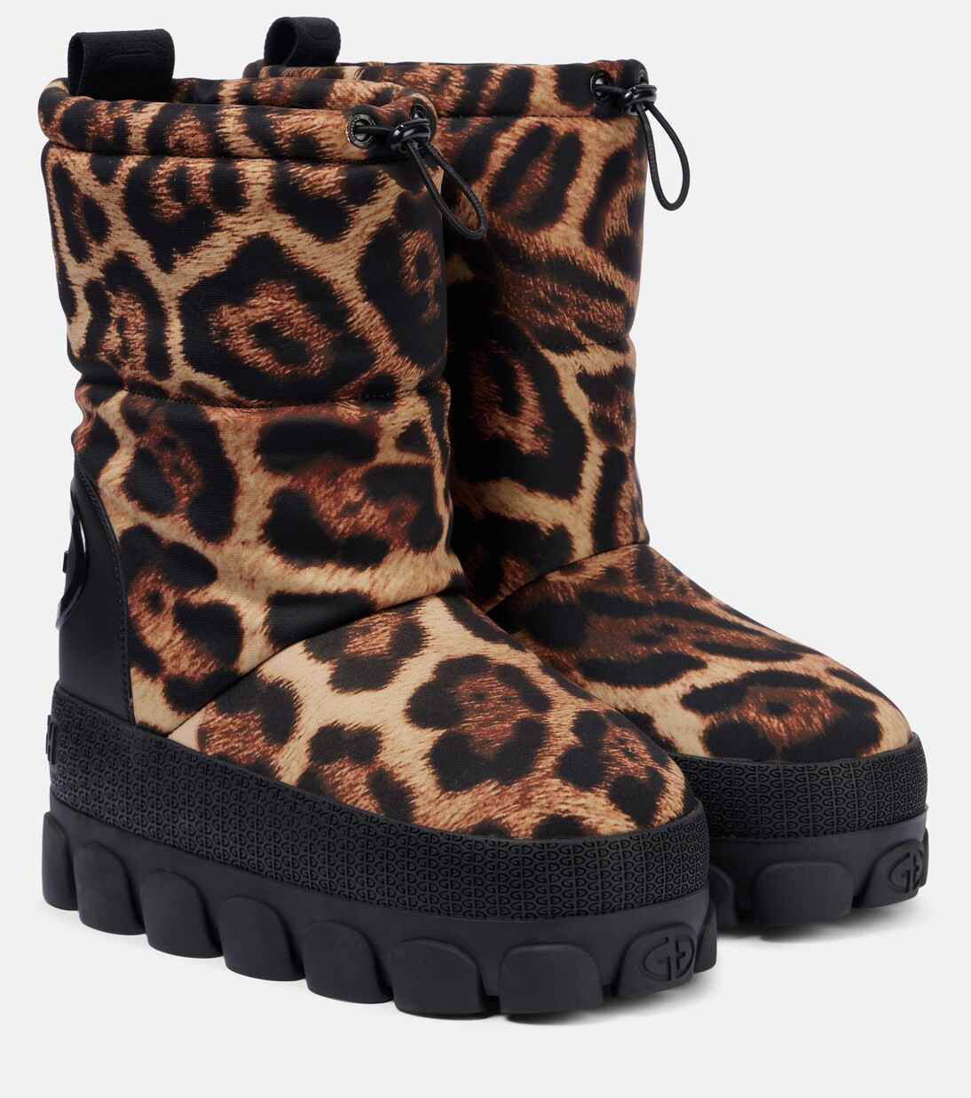 Snowy leopard-print snow boots | Mytheresa (US/CA)