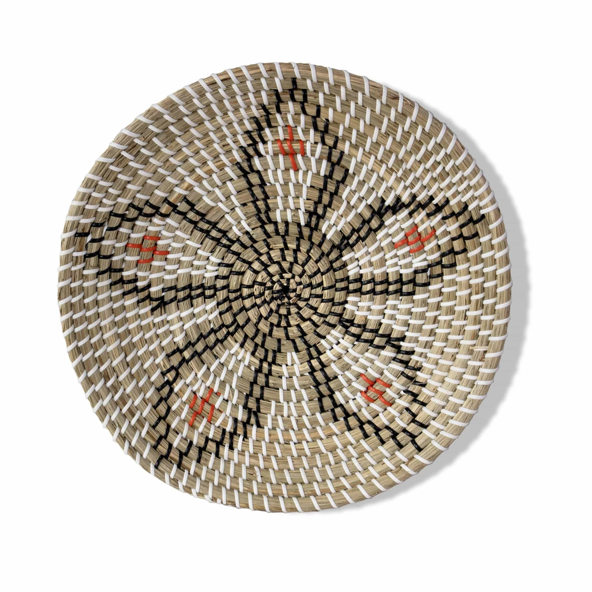 Natural Seagrass Woven Fruit Basket Bowl | Rustic Boho Decor Wall Hanging for Home Decoration and... | Made Terra