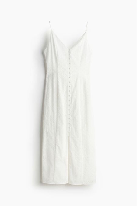 White eyelet midi dress - white dress 

#LTKfindsunder50 #LTKSeasonal #LTKstyletip