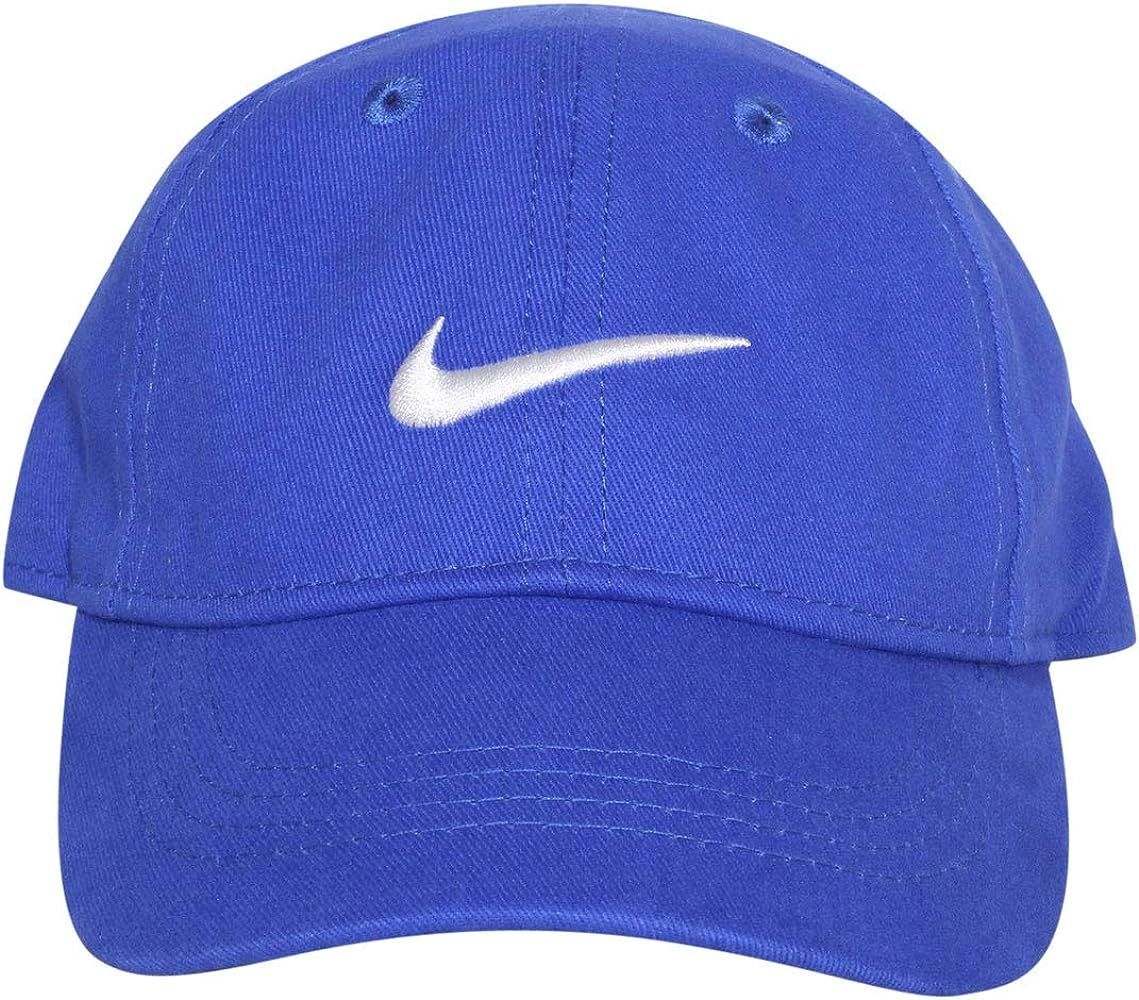 Nike Infant Boy's Embroidered Swoosh Logo Cotton Baseball Cap Sz: 12/24 M | Amazon (US)