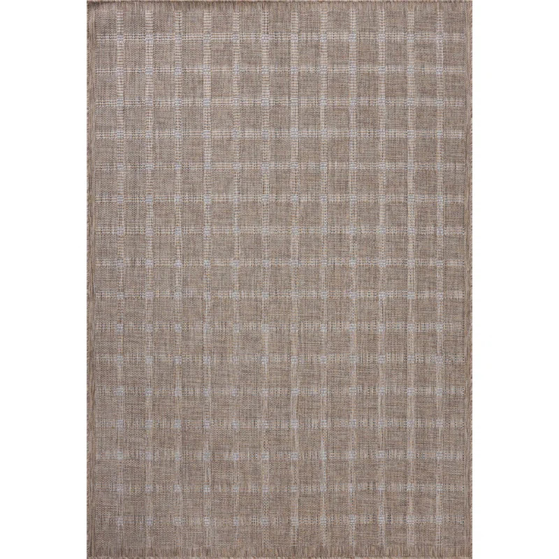 Amber Lewis x Loloi Indoor / Outdoor Topanga Natural / Bone Area Rug | Wayfair North America