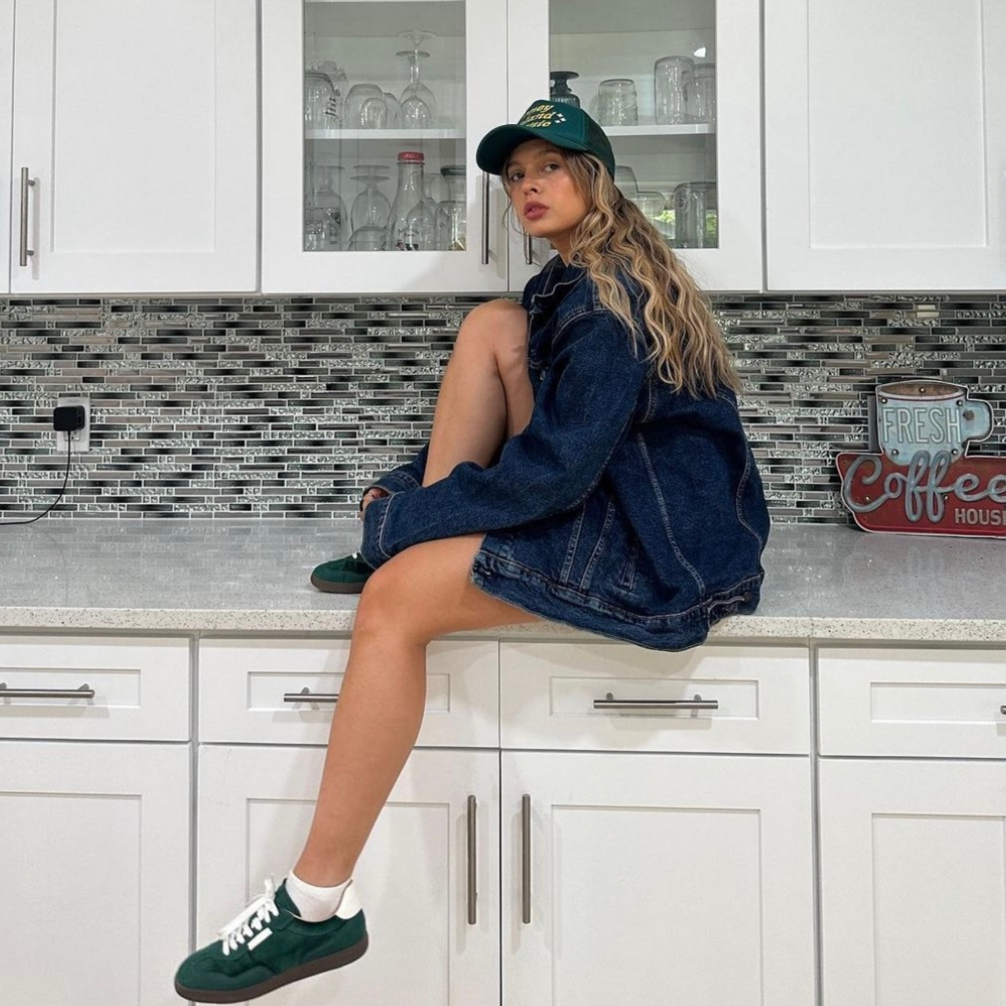 obsessed with the color green lately 

#LTKstyletip #LTKshoecrush #LTKSeasonal