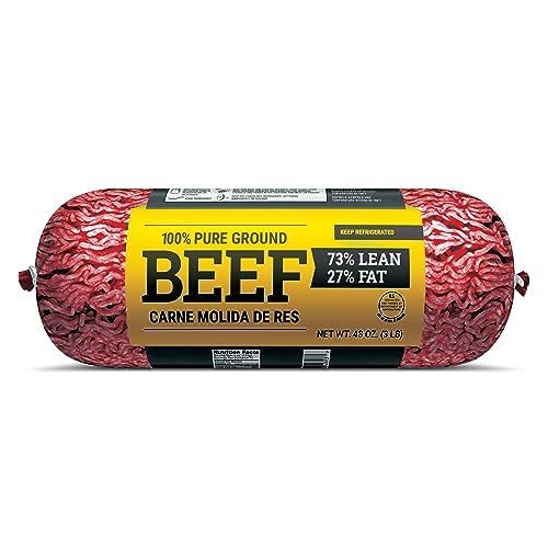 Ground Beef, 73% Lean / 27% Fat, Fresh, 3lb (48 oz) | Amazon (US)