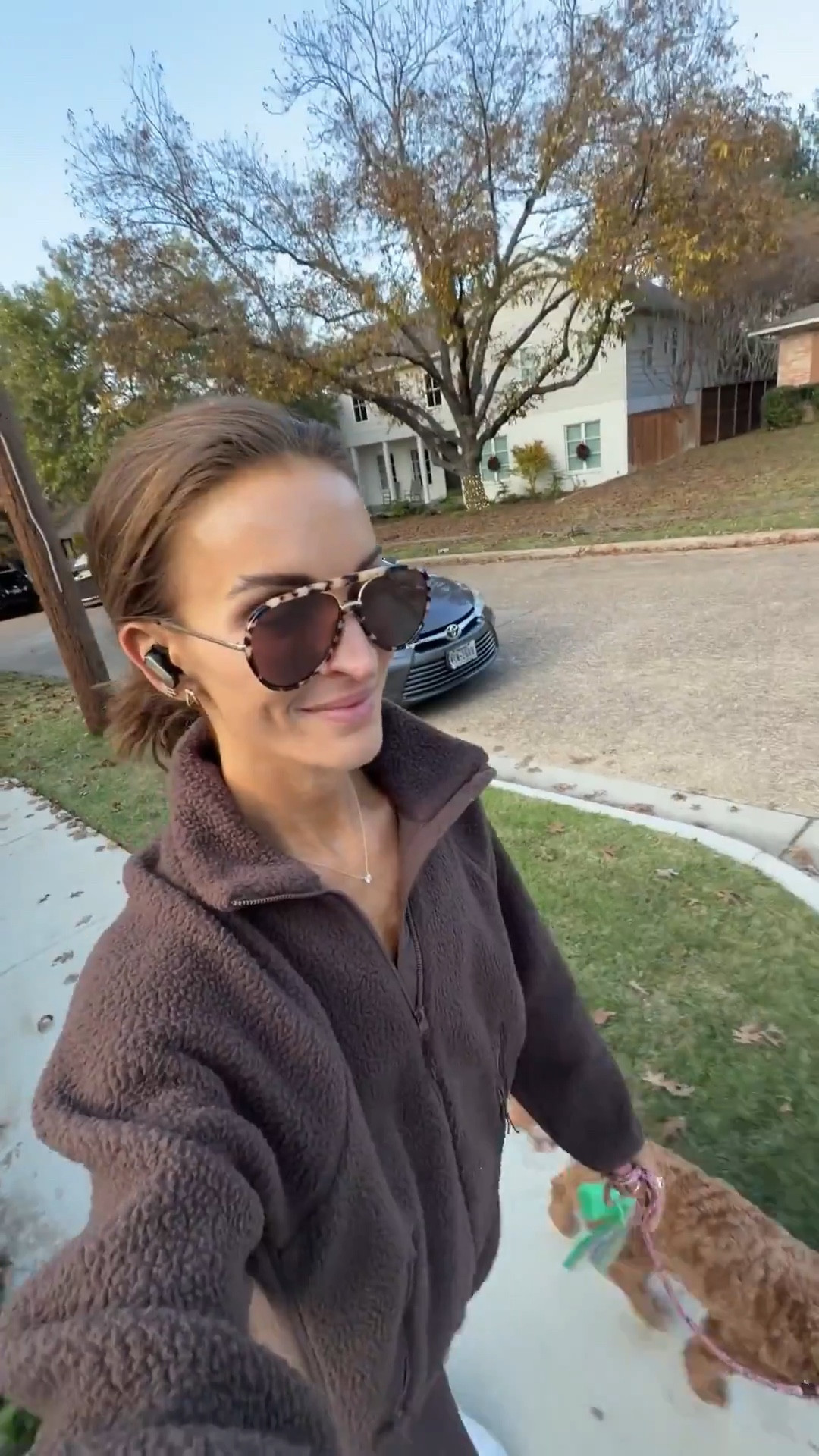 today’s ootd for my daily walk 🤎

#LTKootd