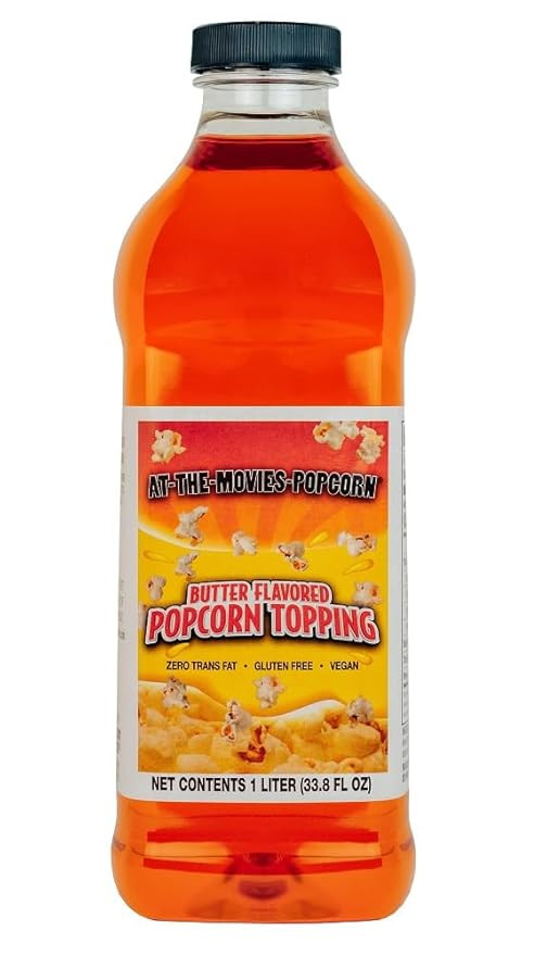 Buttery Flavor Popcorn Topping (1 Liter) | Amazon (US)