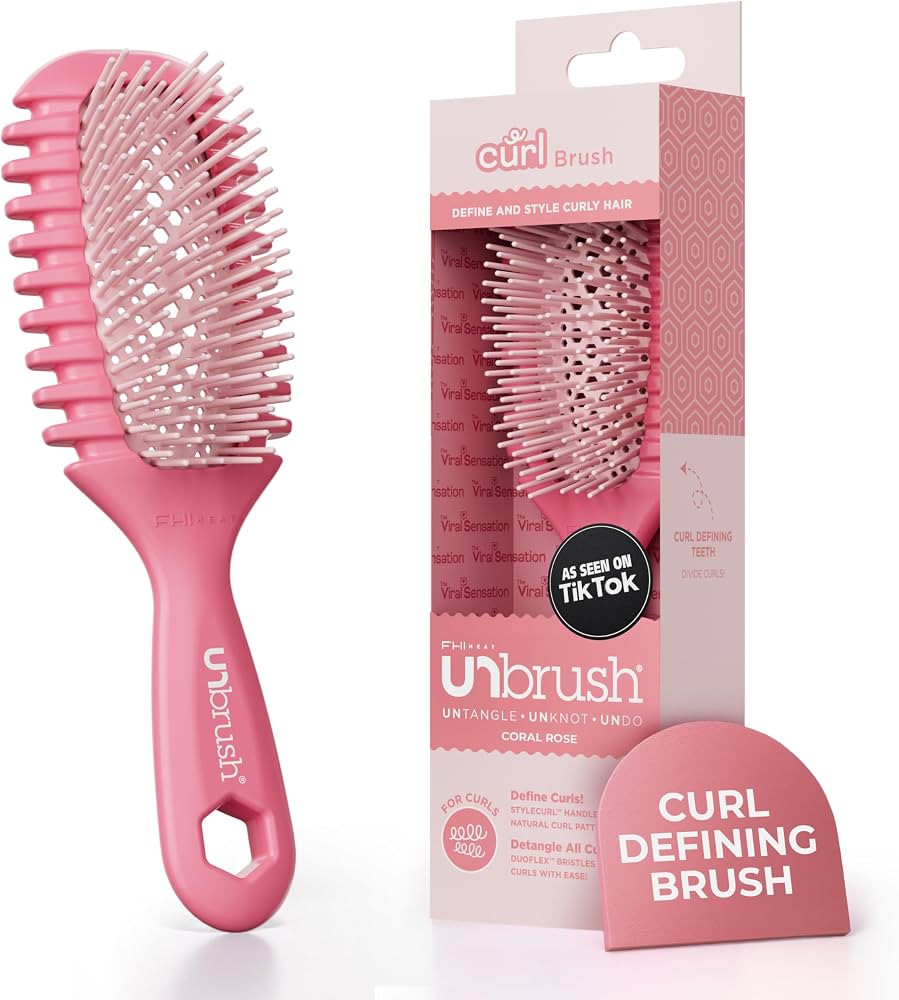 FHI Heat UNbrush Curl Detangling Brush for use on Wet Hair Only | Amazon (US)