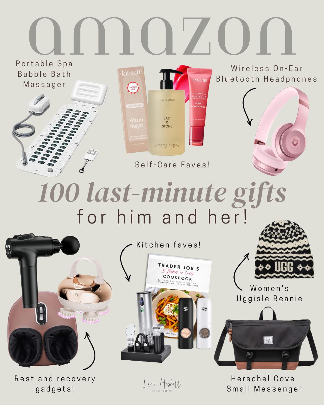 Last-minute gift ideas for him and her that will be delivered in time for Christmas! 

 #LTKGiftGuide #LTKselfcare #LTKHome