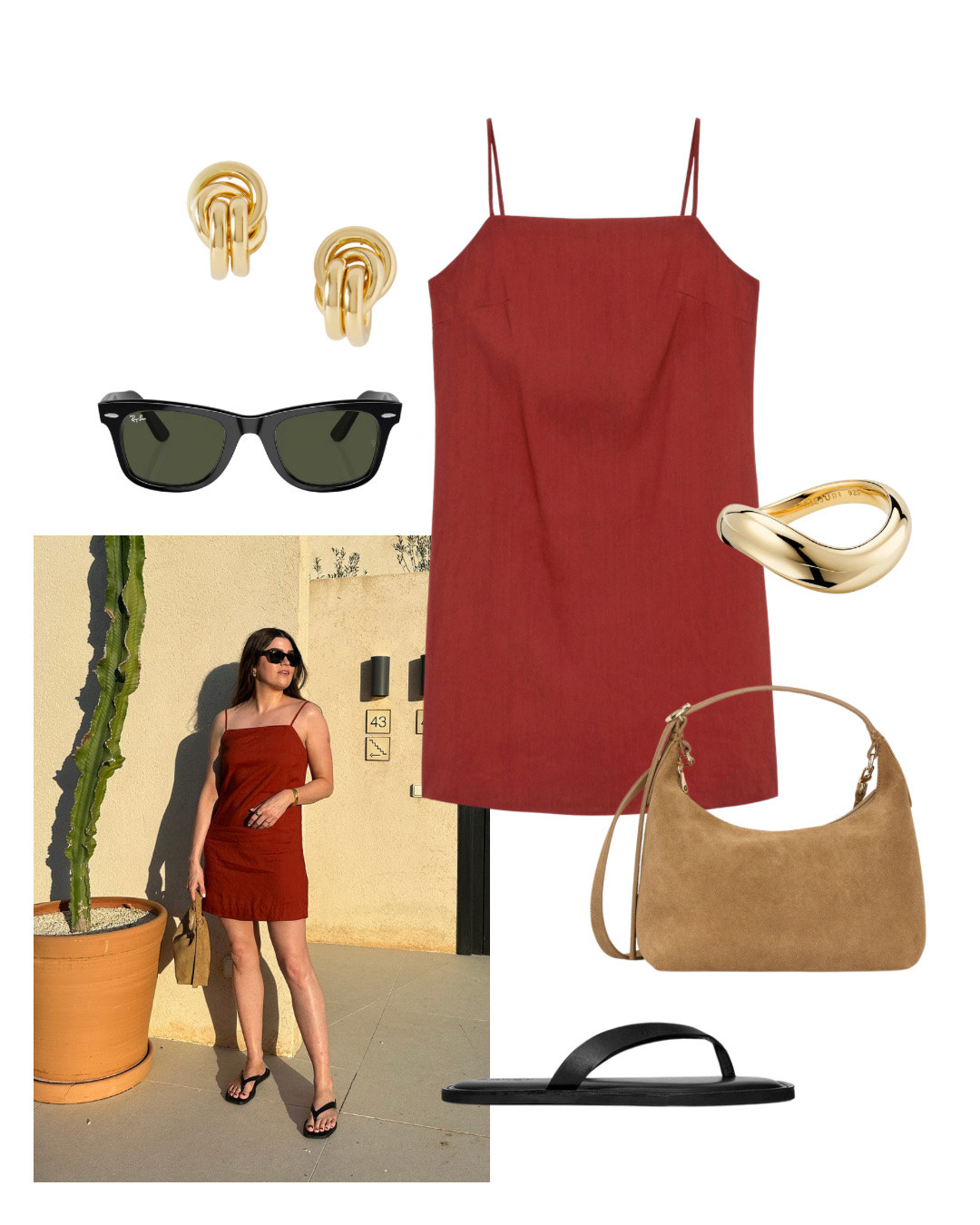 A moment for this rust linen summer dress from Arket, the perfect shade for sunset holiday pics.

You can find more style content over on my Substack ’The Wardrobe Edit’

#LTKeurope #LTKsummer #LTKdresses