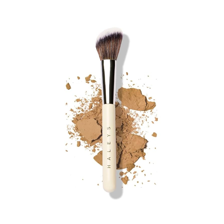 HALEYS Contour Brush VEGAN + CRUELTY-FREE, Angled & Tapered with Fluffy Bristles, Ideal for powde... | Amazon (US)