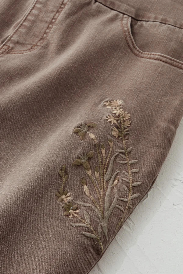 Vintage Days Embroidered Jeans | Coldwater Creek