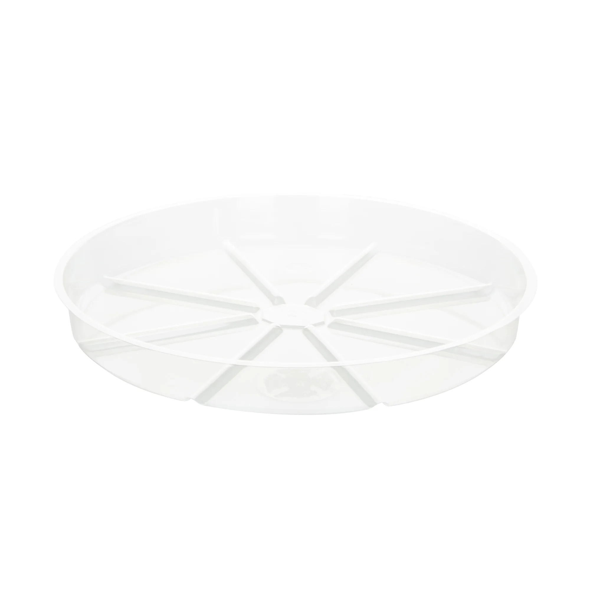 Mainstays 12" Heavy Duty Clear Vinyl Plant Saucer | Walmart (US)