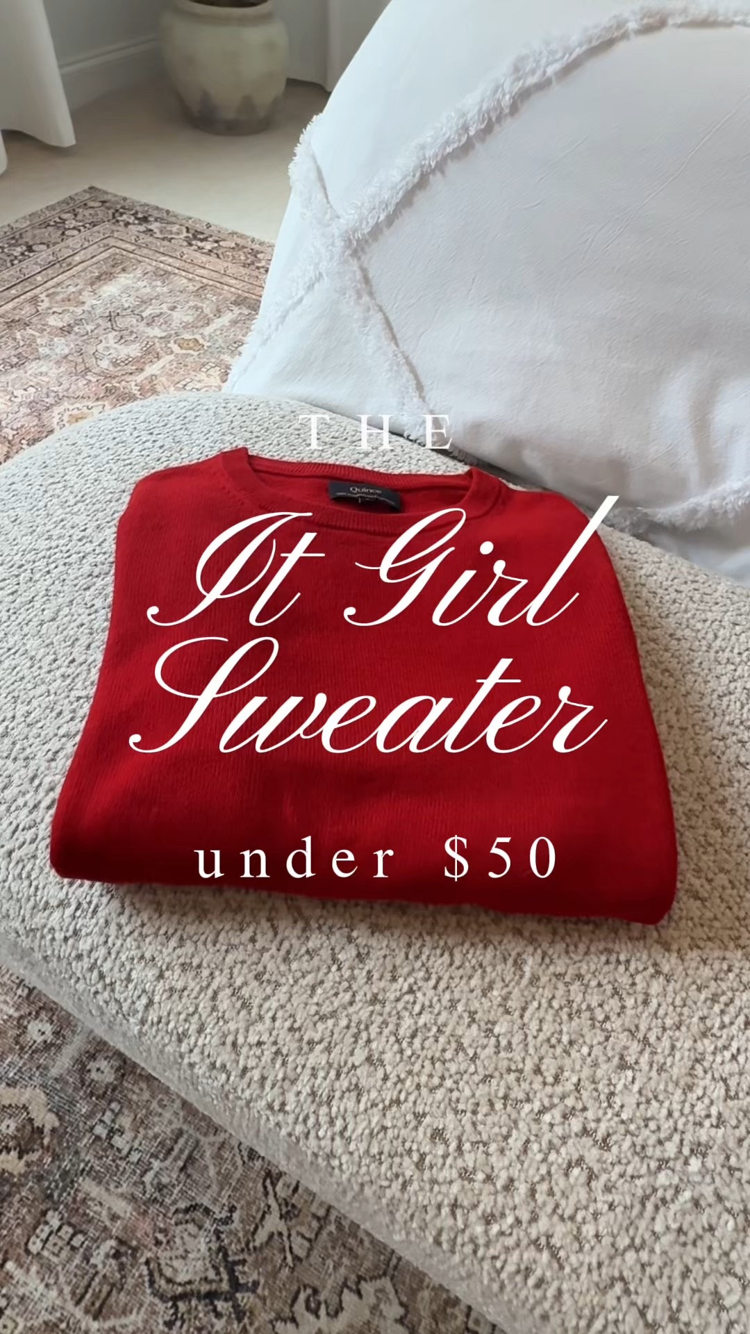 A sweater for slow mornings, mom days, and the kind of date nights where you don’t want to overthink your outfit.

I have this cashmere sweater from @onequince in 2 colors now. It’s under $50, beautifully made, and already on repeat in my closet.

✨ Take 10% off your first order
Code: INFG-25SIMPLYCHICMAMA10


#LTKSeasonal #LTKHoliday #LTKFindsUnder50