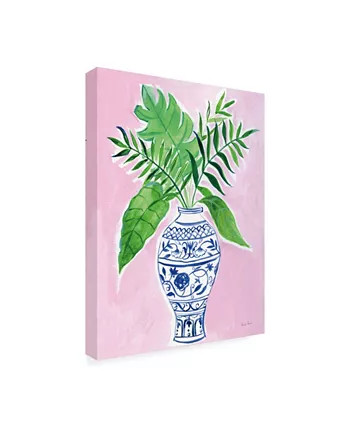 Farida Zaman Elegant Chinoiserie I Crop Canvas Art - 19.5" x 26" | Macys (US)