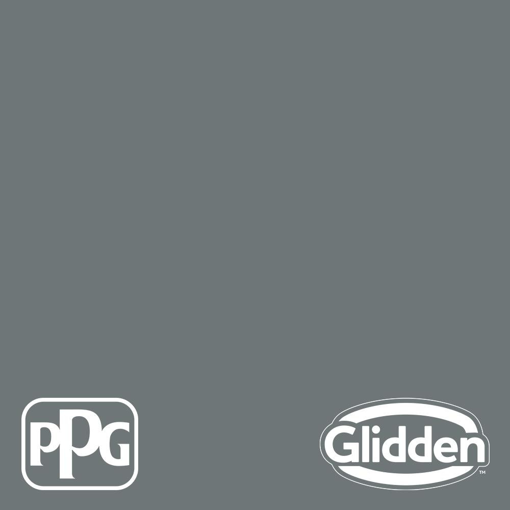 PPG TIMELESS 1 gal. PPG1012-6 Volcanic Ash Satin Interior One-Coat Paint with Primer-PPG1012-6T-0... | The Home Depot