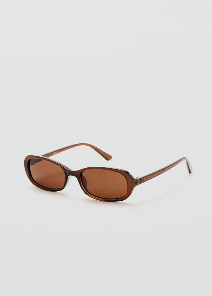 Resin frame sunglasses brown - Women - One size - MANGO | Mango (US/MX/AU)