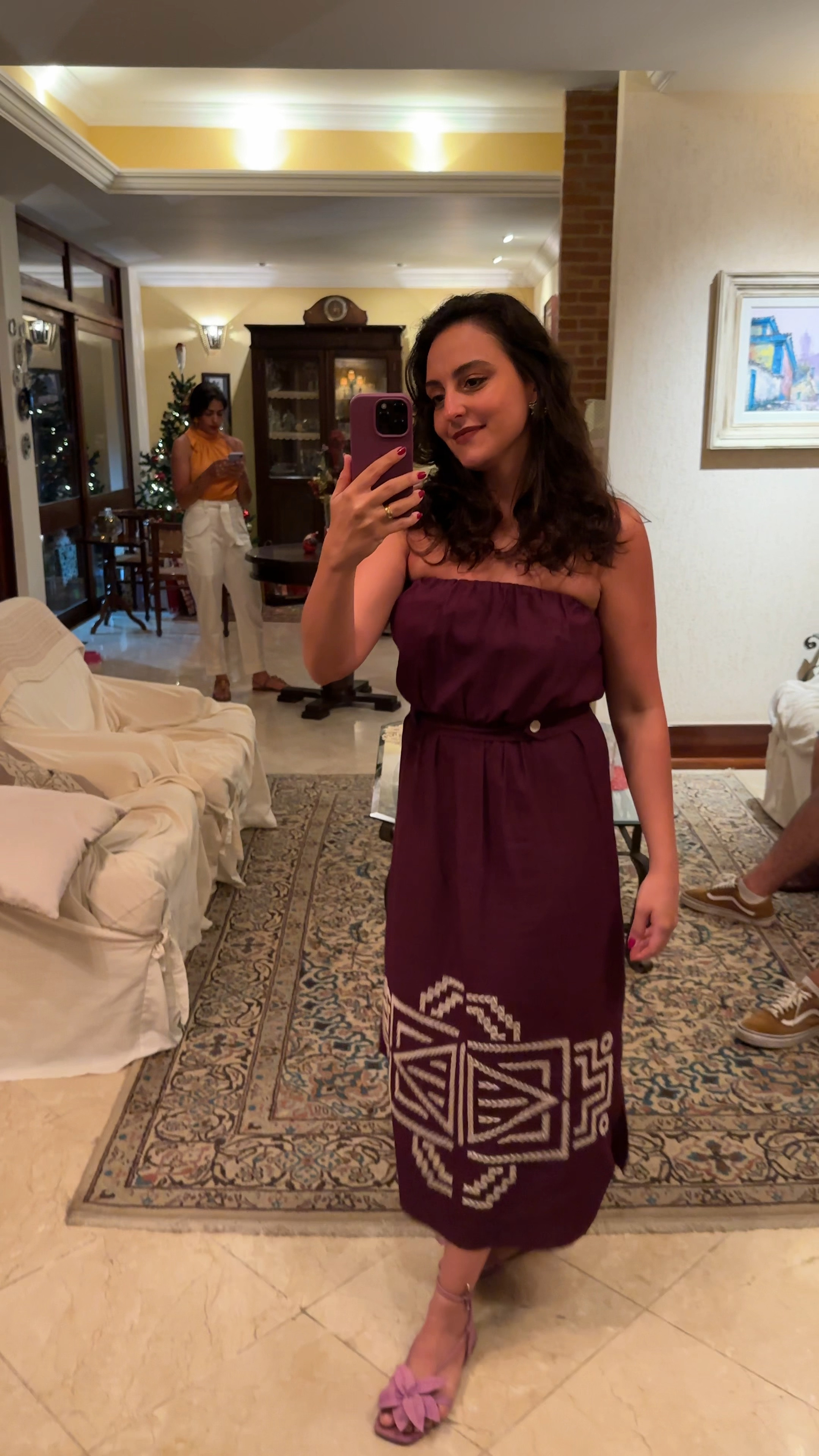 Look do Natal! Vestido midi berinjela sem alças

#LTKGift #NatalLTK 

#LTKVideo #LTKbrasil