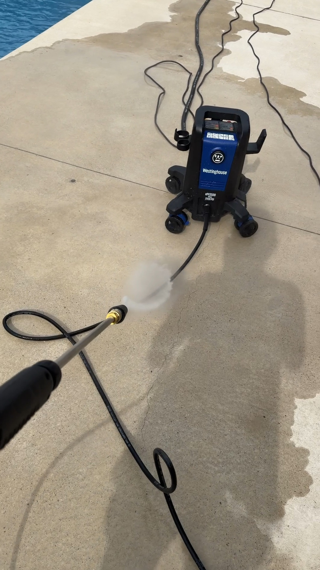 Power washer love that this one has 4 wheels

#LTKHome