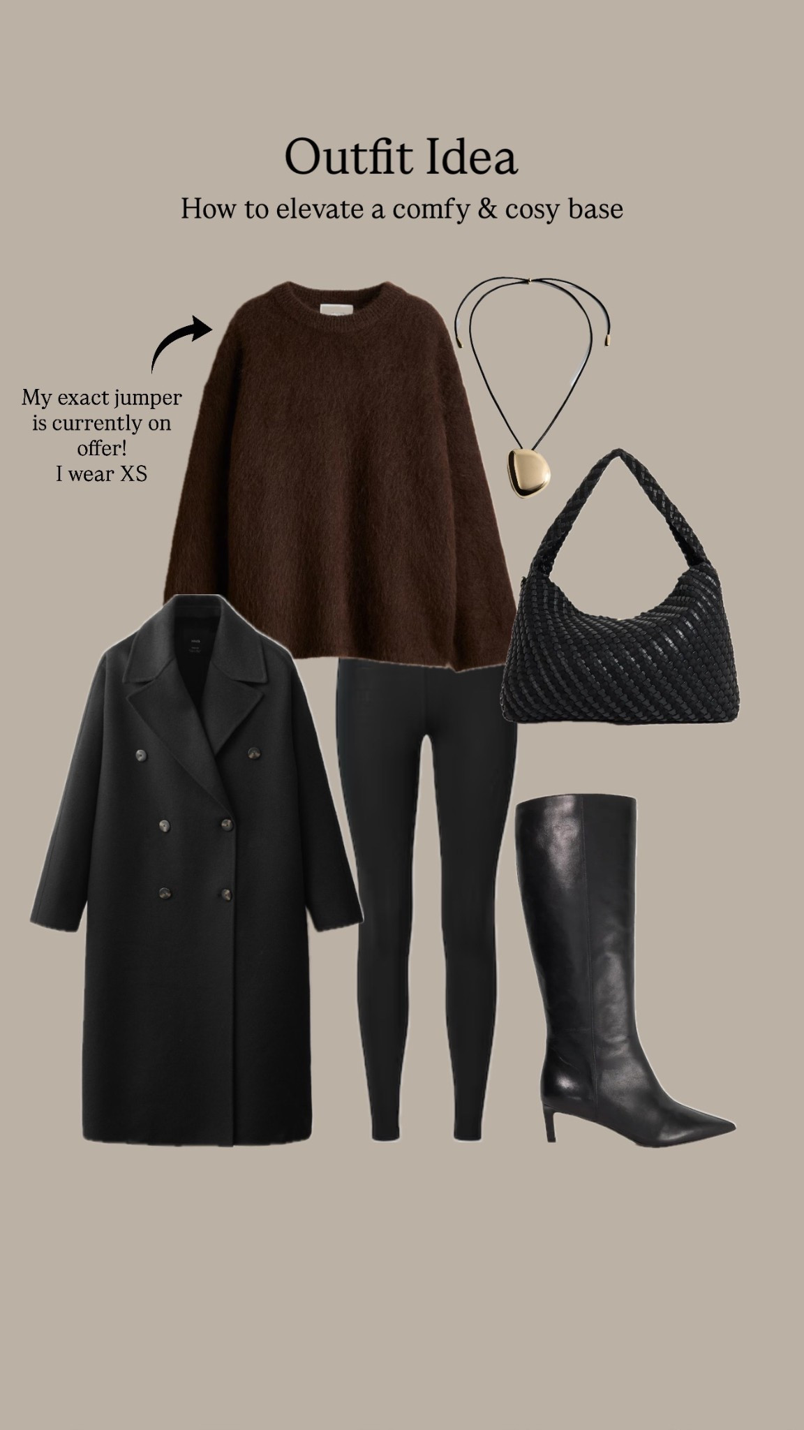 A comfy & cosy outfit idea that is smart enough for a dinner date / day out 

#LTKsale #LTKdatenight #LTKautumn