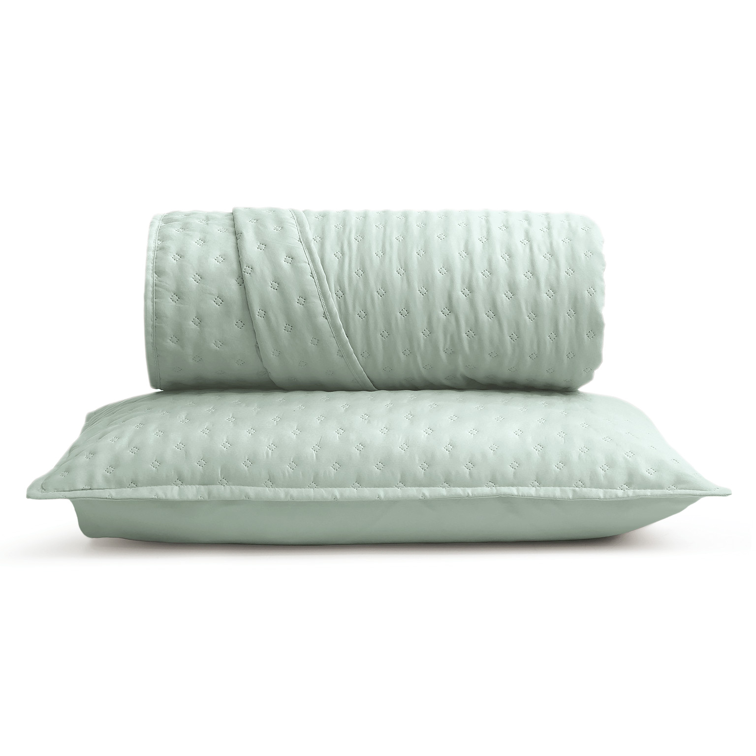 Kit Colcha Ultrasonic Nuance Solteiro Verde Claro - ARTEX | Artex (BR)