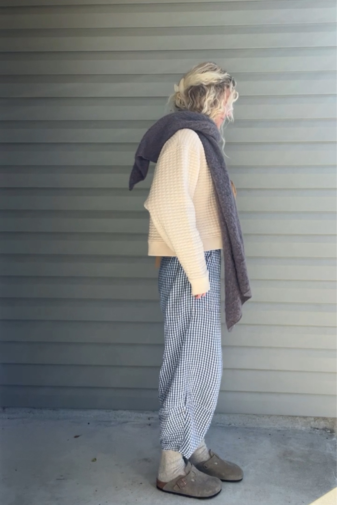 I thrifted these gingham pants, but linking ones that are very similar 😍 