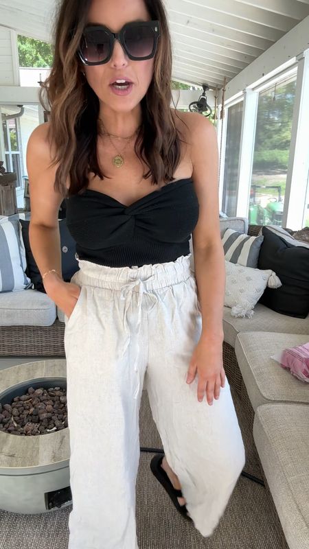 Love these linen pants from Amazon! So cute and perfect for a beach vacation/ date night! 

#LTKSeasonal #LTKStyleTip #LTKFindsUnder50