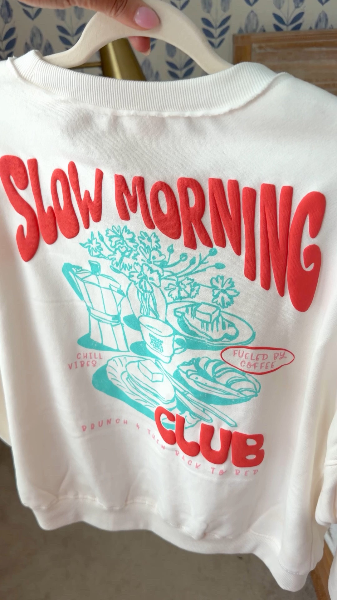 Cuuutest $15 sweatshirt from Walmart! I got a large
.


#LTKOver40 #LTKActive #LTKmomlife