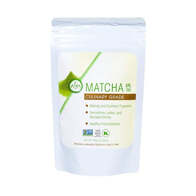 Amazon.com : Aiya Authentic Japanese Origin Culinary Grade Matcha Green Tea Powder, 100g Bag (3.5... | Amazon (US)