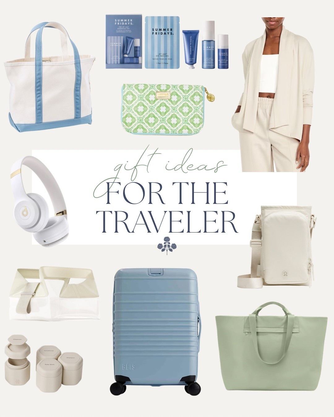 Gift ideas for the travel lovers!

Travel gift ideas, travel must haves, travel essentials, blue suitcase, preppy style, Grandmillennial style, travel bags, travel gifts 

#LTKTravel #LTKGiftGuide