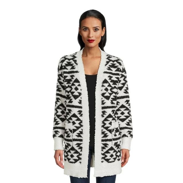 Time and Tru Women's Duster Cardigan Sweater, Midweight, Sizes XS-XXXL | Walmart (US)