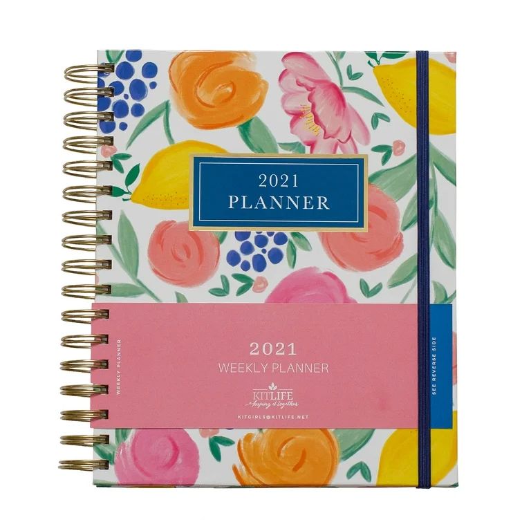 2021 Keeping it Together Weekly Planner | Chic Women’s Day Planner with Monthly Calendar – Sp... | Walmart (US)