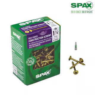 SPAX #8 x 1-1/4 in. Interior Wafer Head Wood Screws Cabinet Torx T-Star Plus (195 Each) 1 LB Bit ... | The Home Depot