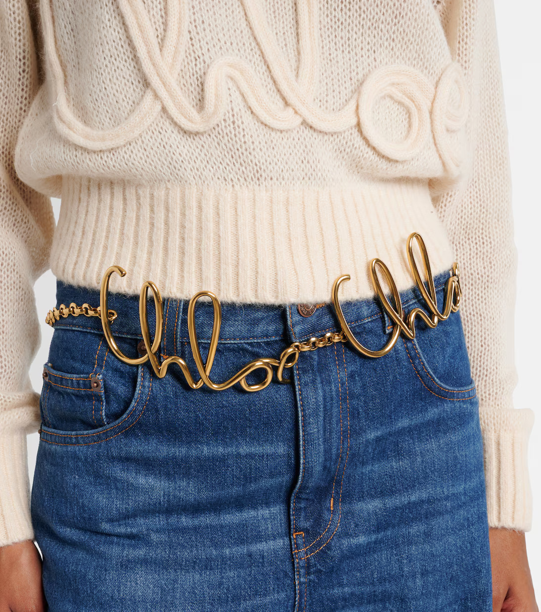 Chloé Iconic chain belt | Mytheresa (UK)