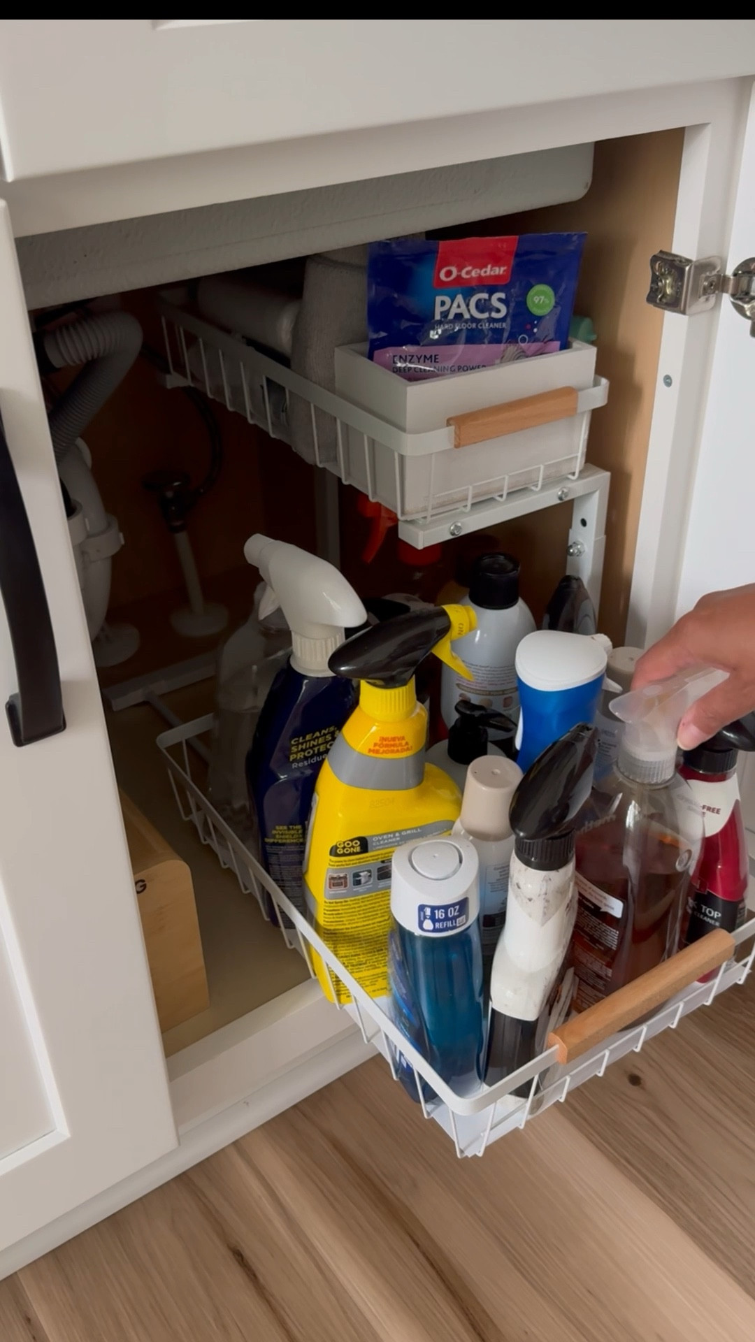 Under sink organizer

#LTKStyleTip #LTKHome #LTKFindsUnder50