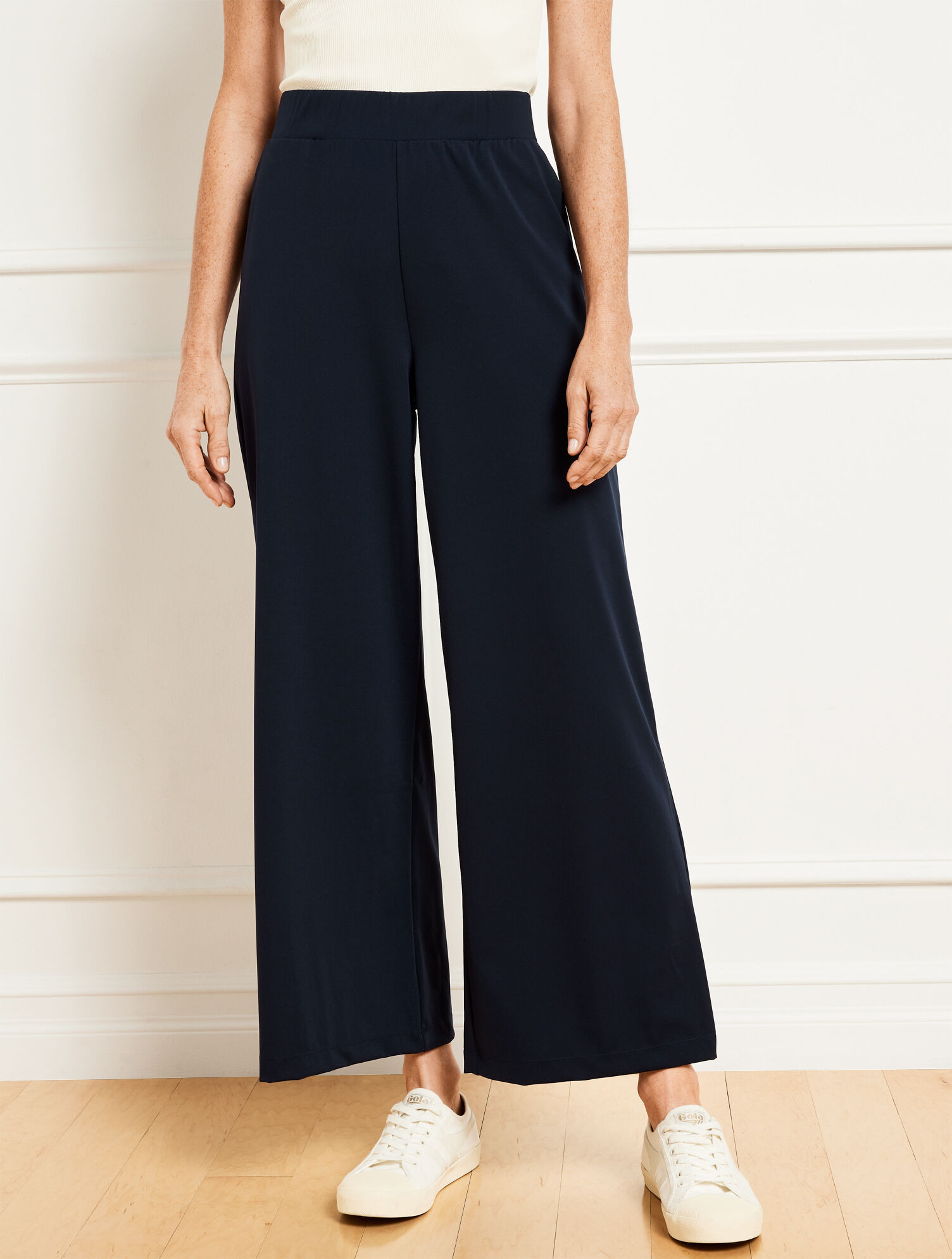 Out & About Wide Leg Pants | Talbots
