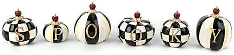 Amazon.com: MacKenzie-Childs Spooky Pumpkins - Set of 6 : Home & Kitchen | Amazon (US)