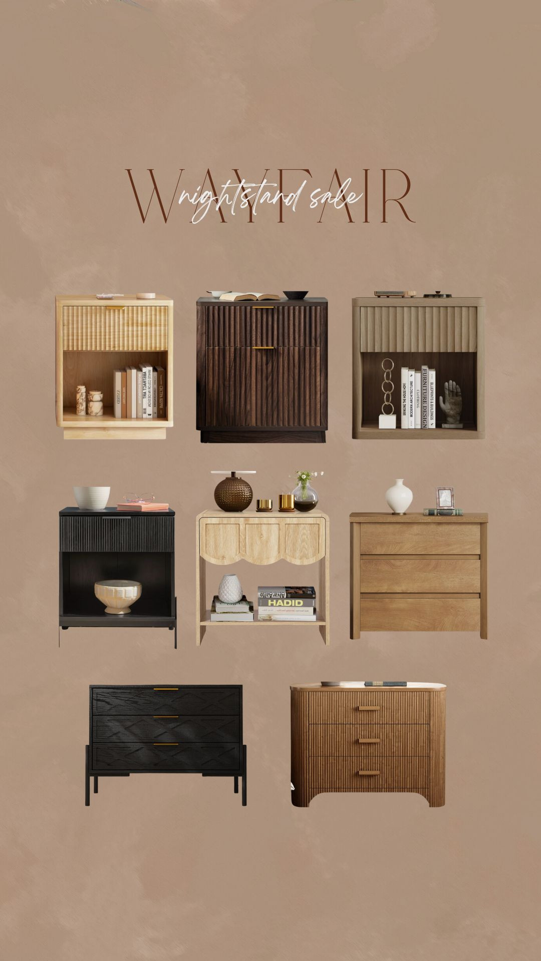 Wayfair nightstand sale !! shop and save up to 40% off !! 

 #LTKHome #LTKSaleAlert