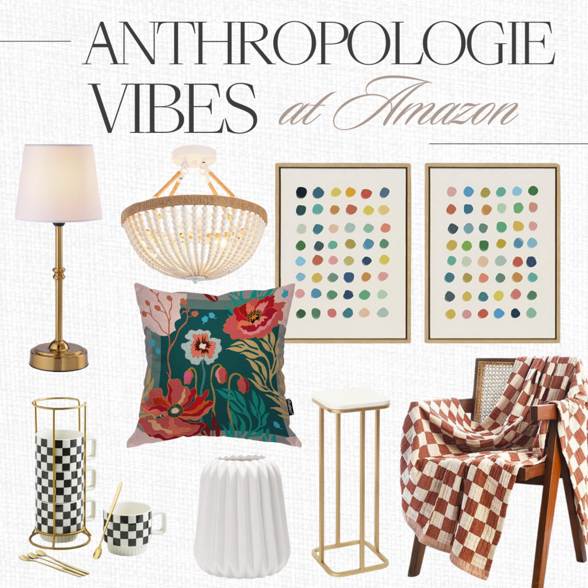 Anthropologie vibes on Amazon - Amazon home decor - Spring decor - the look for less 

#LTKfindsunder50 #LTKhome #LTKfindsunder100