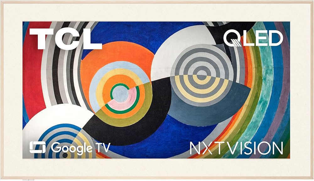 TCL 65 Inch Class NXTVISION Series Picture Frame Canvas Art TV | 65A300W, Latest Model | QLED 4K ... | Amazon (US)