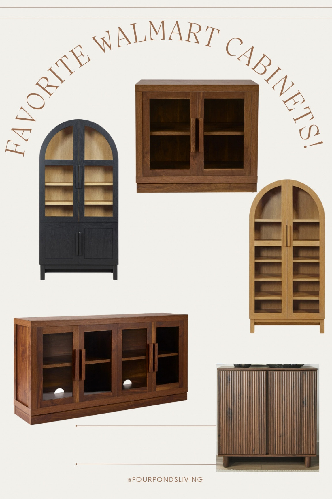 Favorite affordable Walmart cabinets! 

#LTKSaleAlert #LTKHome #LTKHoliday