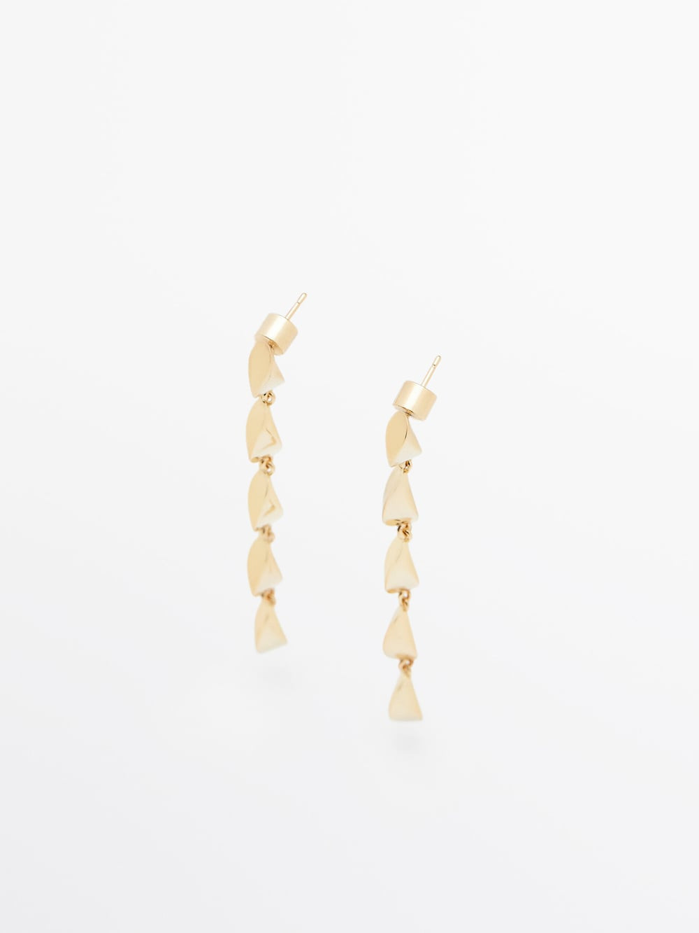 Multi-piece dangle earrings | Massimo Dutti US